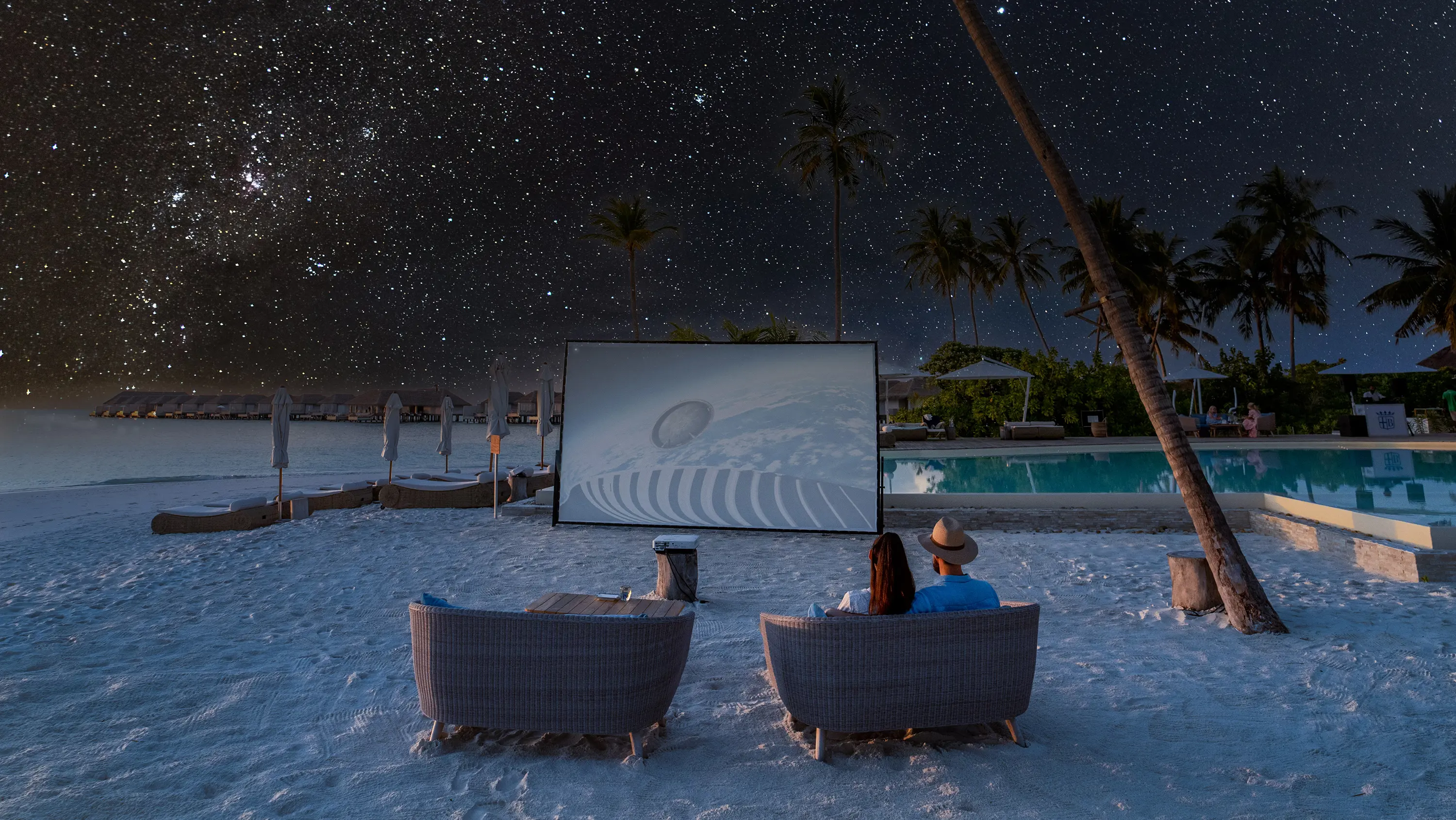 Baglioni Resort Maldives Experience Cinema Under The Stars
